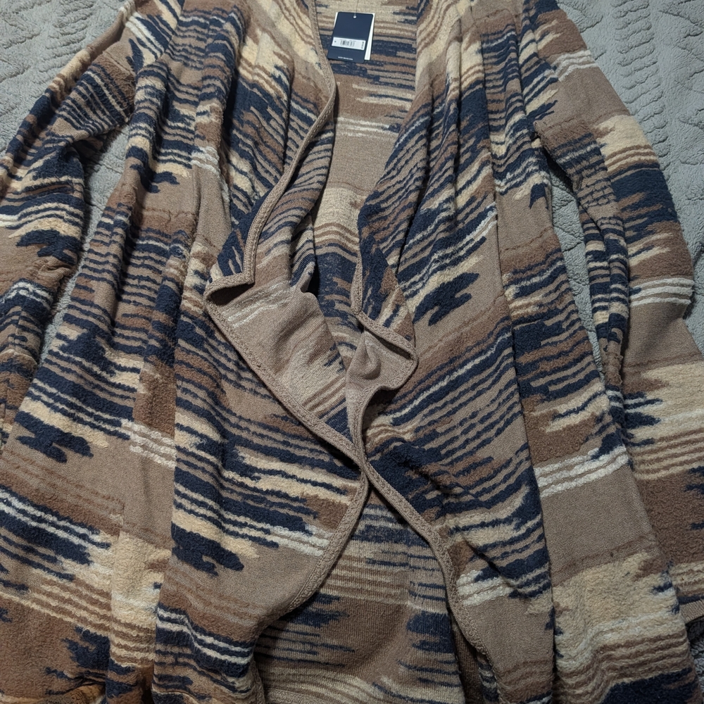 Lucky Brand Multicolor Striped Cardigan